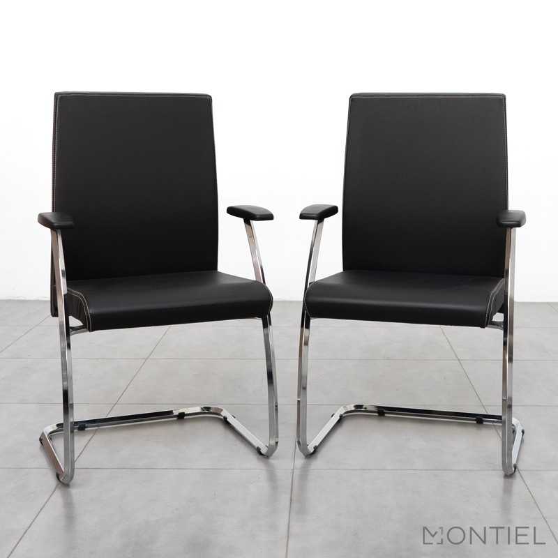 ▷ Silla Confidente de Piel NEO+ de Dileoffice - Montiel