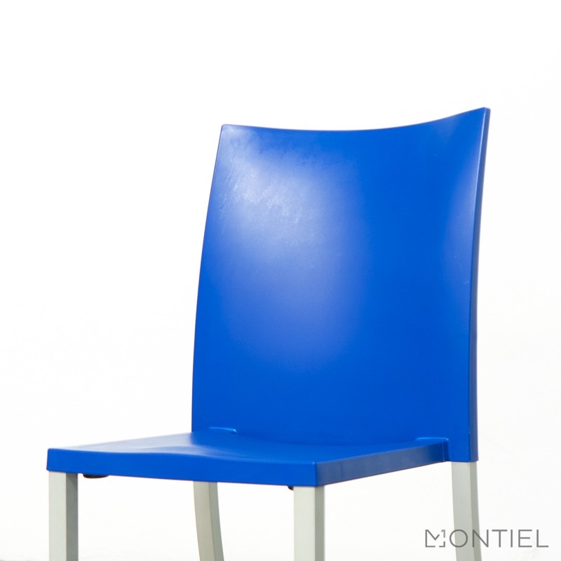 Silla Confidente Oficina Azul sin brazos de Gaber Montiel - OUTLET