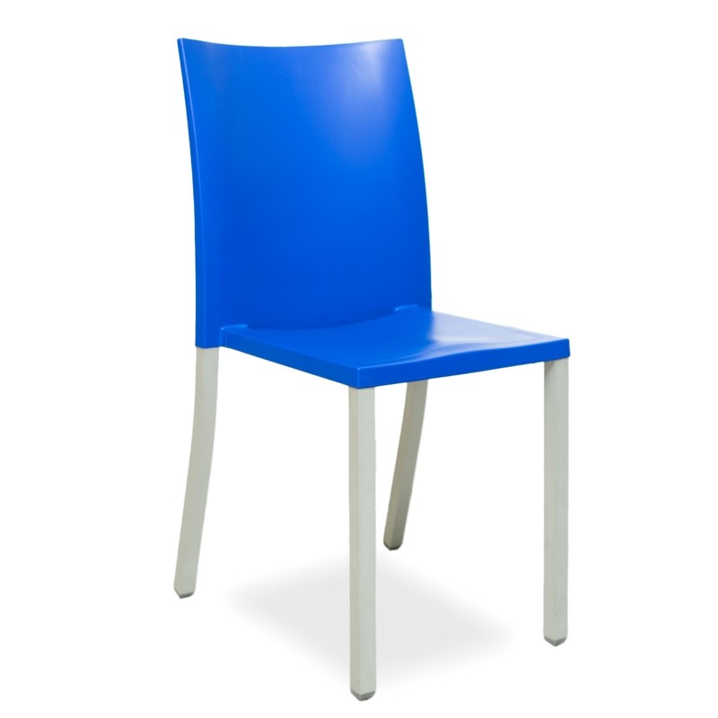 Silla Confidente Oficina Azul sin brazos de Gaber Montiel - OUTLET