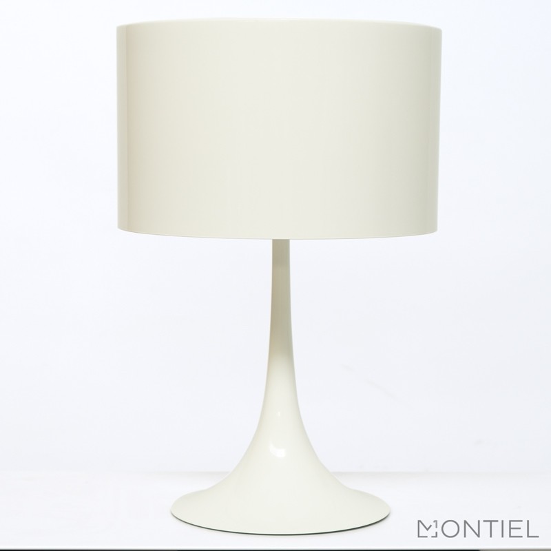 Lámpara de mesa Spun Light T1 Blanca de Flos - Montiel