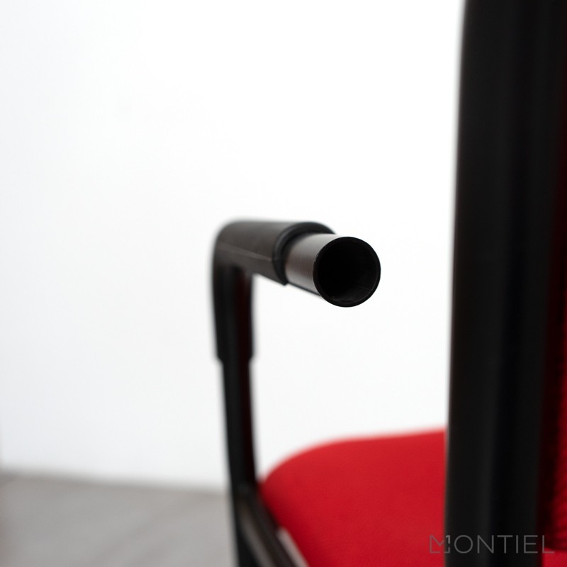 Silla Confidente Oficina Roja MM1137 de Montiel - OUTLET