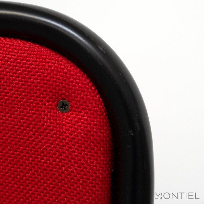 Silla Confidente Oficina Roja MM1137 de Montiel - OUTLET