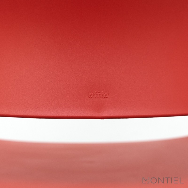 Silla Confidente Oficina Roja Dhara Ofita - OUTLET