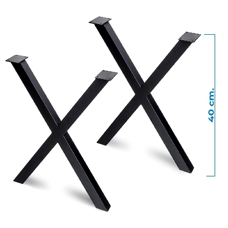 Patas mesa auxiliar oficinas estilo Industrial