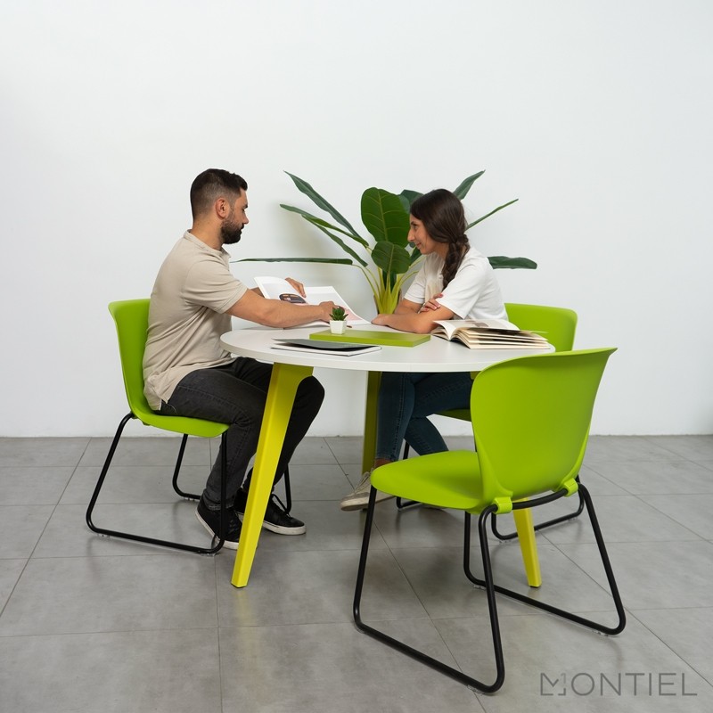 Silla Confidente Verde Sin brazos Westside de Steelcase