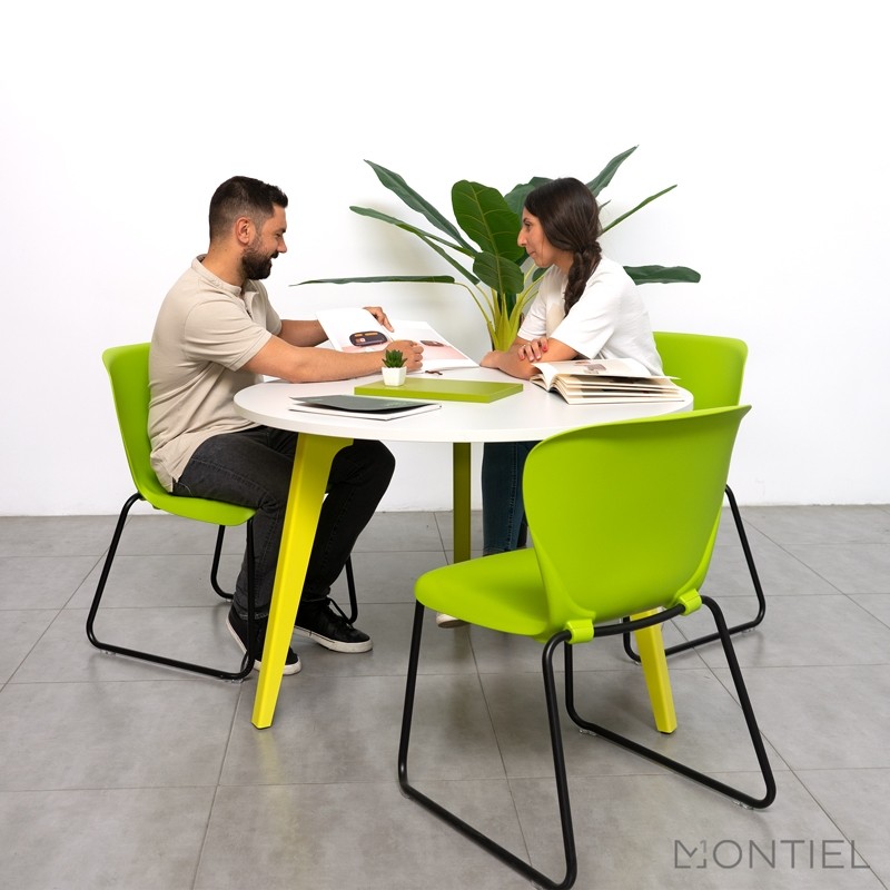 Silla Confidente Verde Sin brazos Westside de Steelcase
