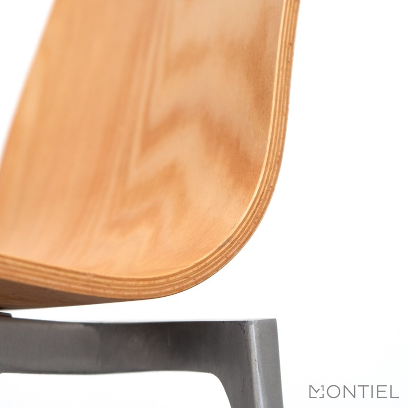 ▷ Silla para Visitantes de Madera con 4 patas - Montiel