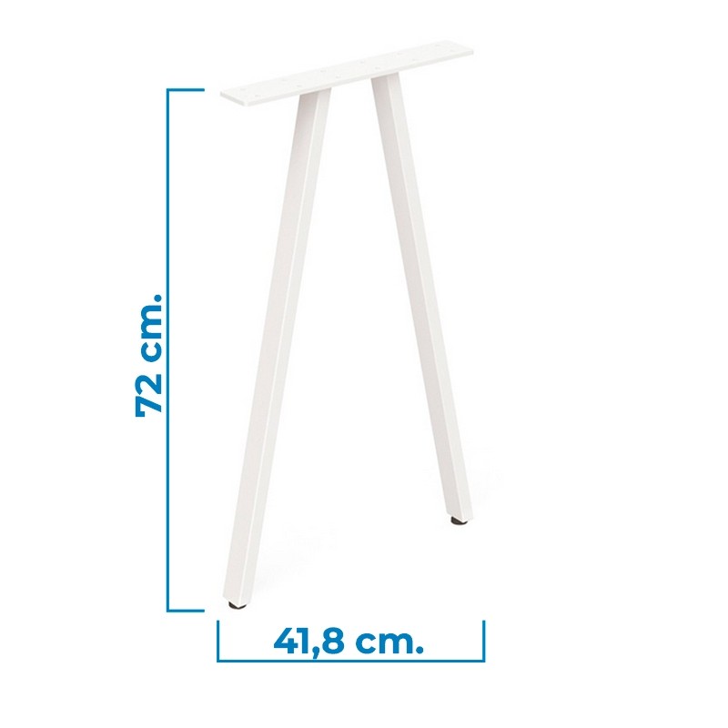 Patas para Mesa de Escritorio Blancas