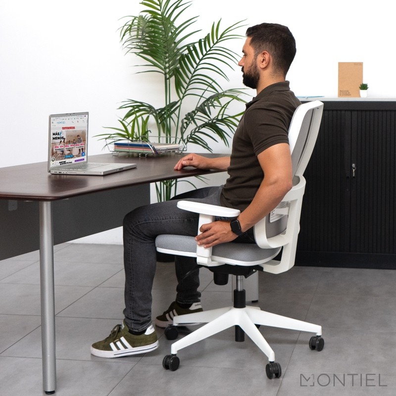Silla de Oficina Ergonómica Respaldo Malla Blake - Montiel