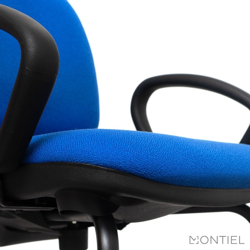 Silla Confidente Recepción Azul MM1227 de Montiel