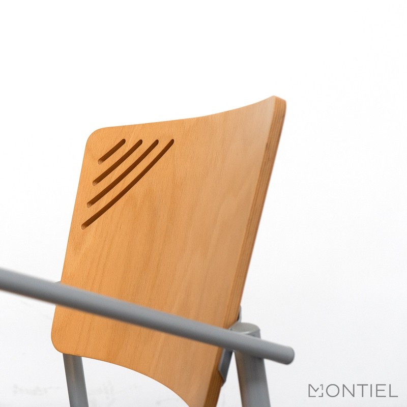 Silla Madera con Pala Escritura Nalia de Luyando - OUTLET