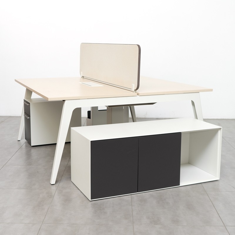 Mesa Bench 2 personas Estilo Nórdico Lares de Steelcase