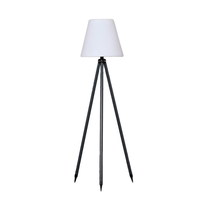 Lámpara de Pie Industrial Solar Recargable Exteriores