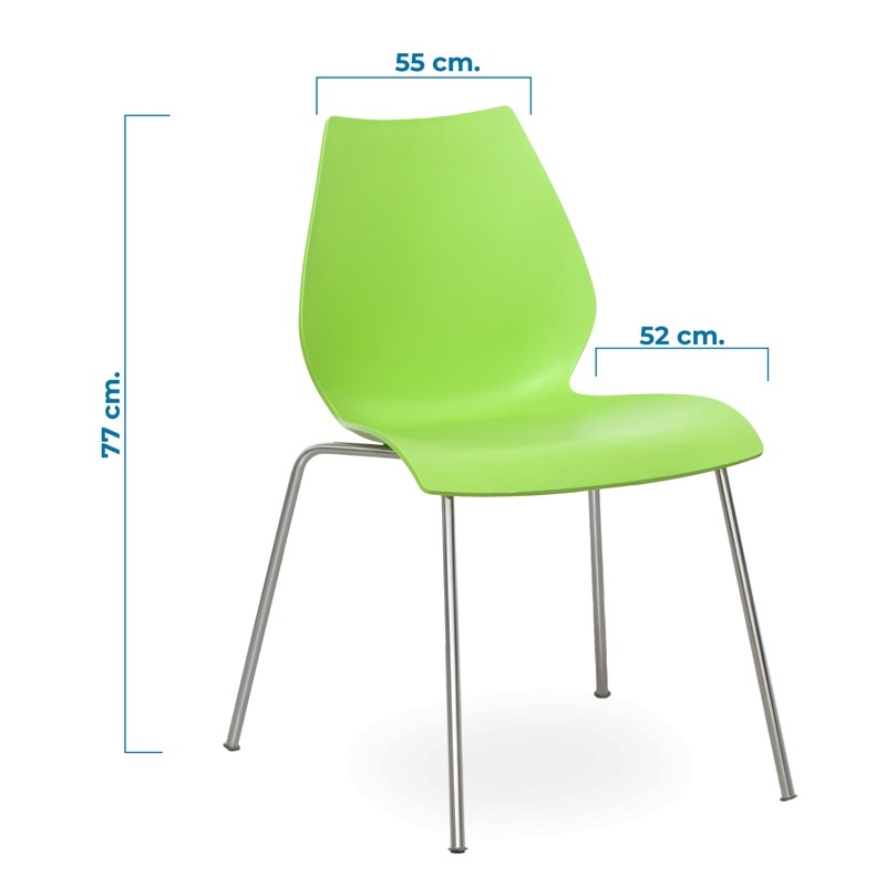 2 Sillas Confidente Maui de Kartell - Montiel