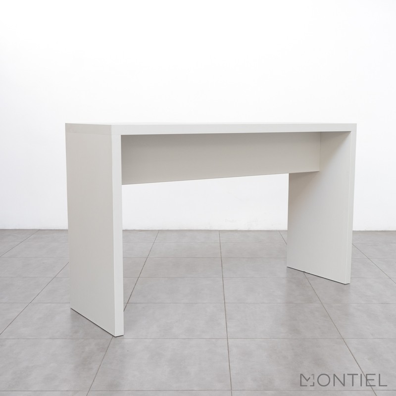 Mesa Alta Madera Blanca 120 o 180 cm MM1239 - Montiel