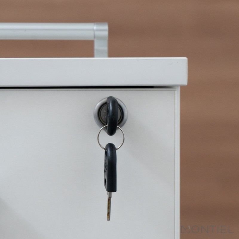 Cajonera Archivador Blanca Madera H2 de Herpesa