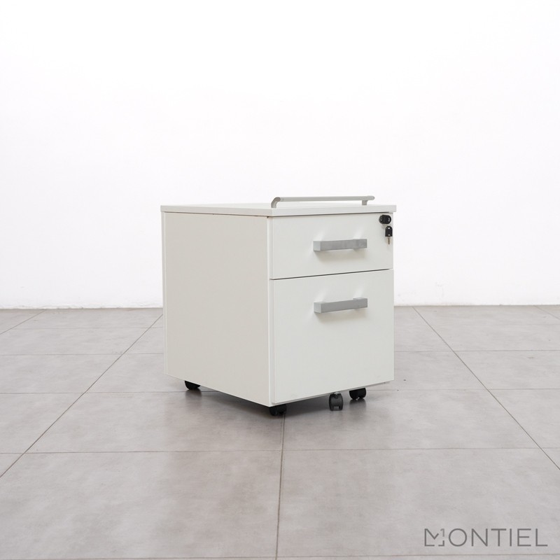 Cajonera Archivador Blanca Madera H2 de Herpesa