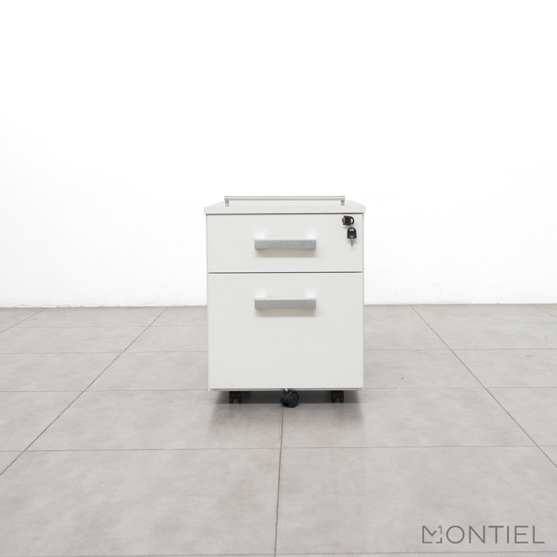 Cajonera Archivador Blanca Madera H2 de Herpesa