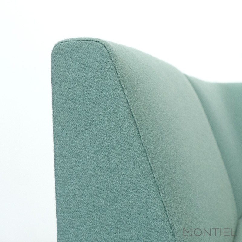 Sofá Modular Recepción Verde Lets Sit de Forma 5