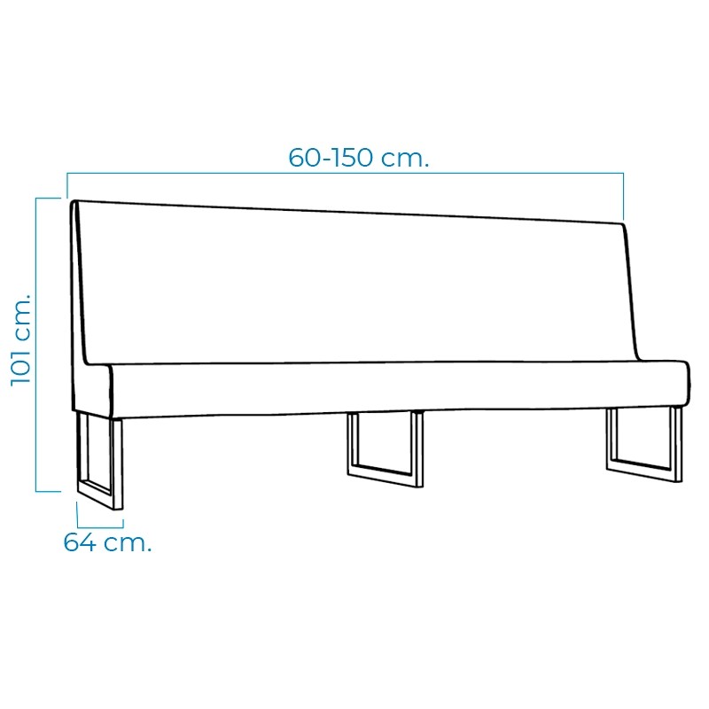 Banco de Diseño Menú  257.121.N.6 de SANCAL - Montiel