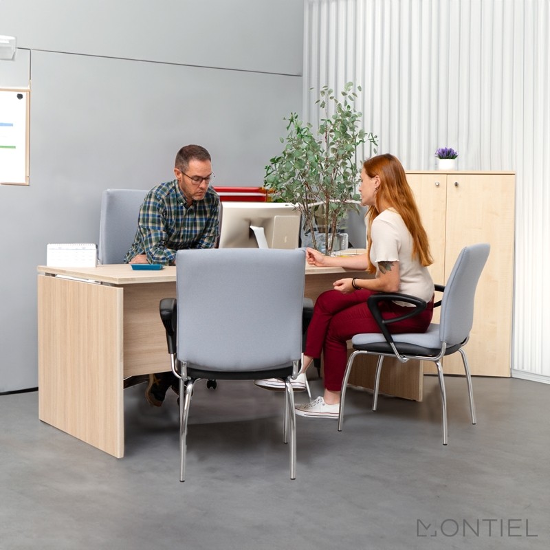 Silla Oficina 4 patas tapizada de Sillón Sur - Montiel