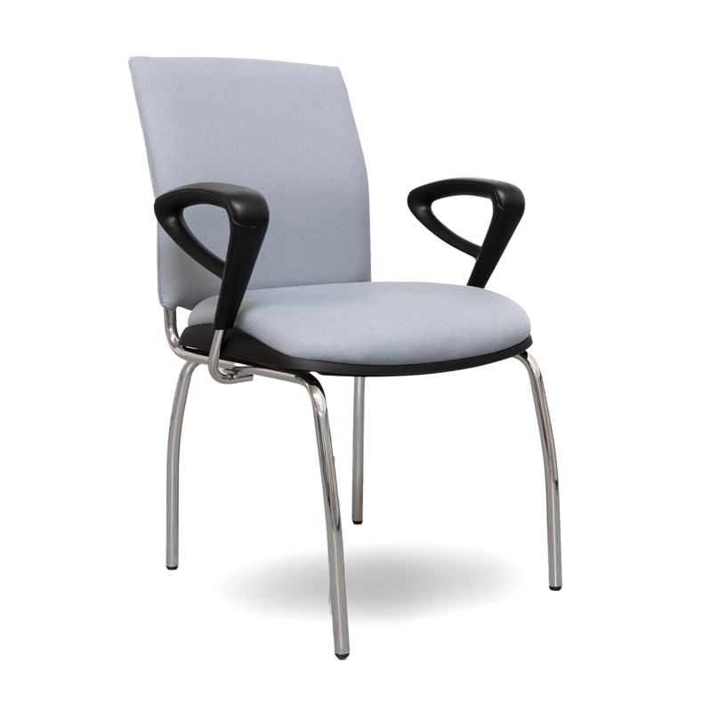 Silla Oficina 4 patas tapizada de Sillón Sur - Montiel