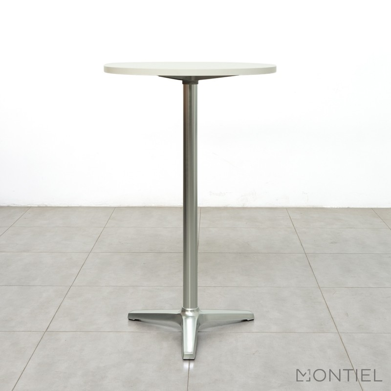 Mesa Redonda Alta Blanca MM1264 de Montiel