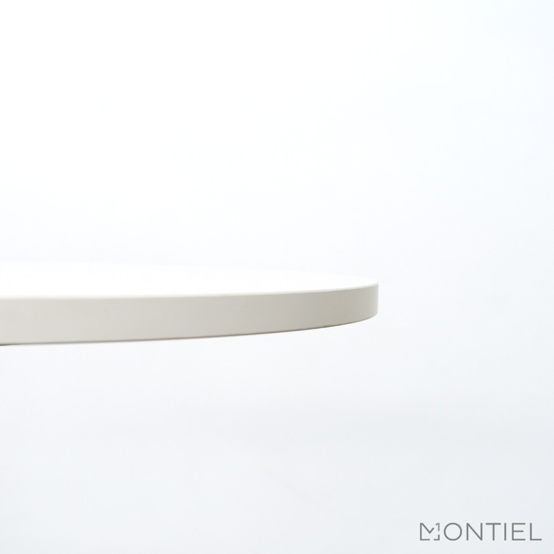 Mesa Redonda Alta Blanca MM1264 de Montiel