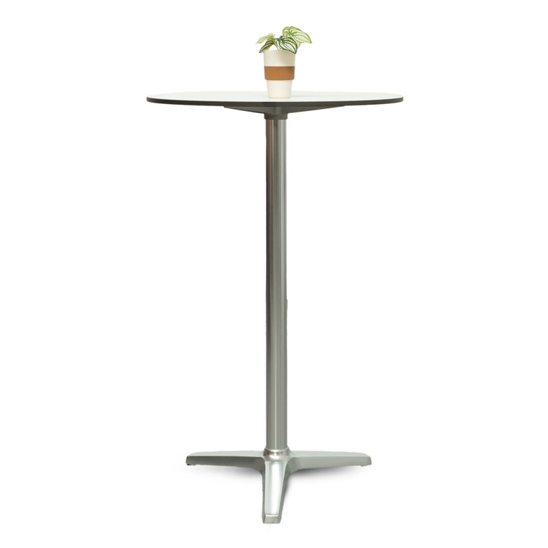 Mesa Redonda Alta Blanca MM1264 de Montiel