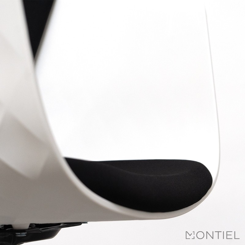 Silla Confidente Blanca Giratoria Golf de Montiel