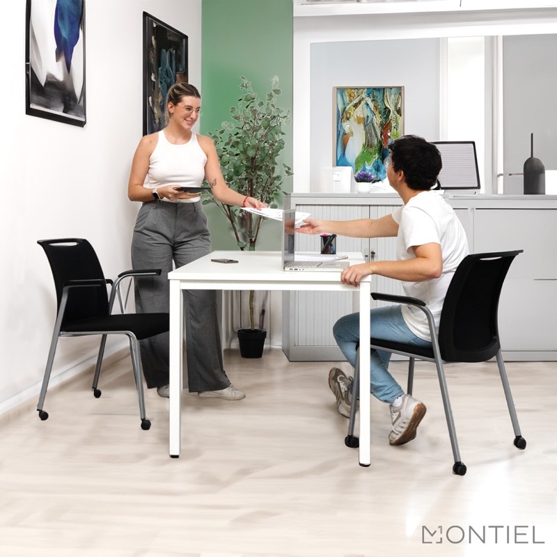 Silla Confidente con Ruedas Eastside de Steelcase