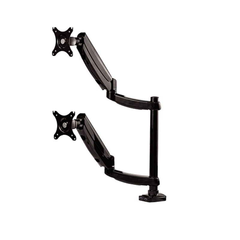 Soporte Pantalla Ordenador Vertical Platinum Fellowes