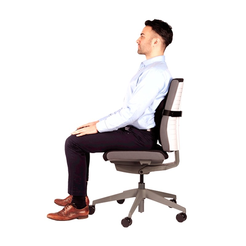 Cojín Lumbar Silla Oficina Fusion Plushtouch Fellowes