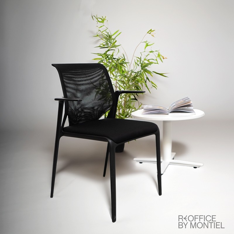 Silla Confidente Recepciones Meda Slim de Vitra - Montiel