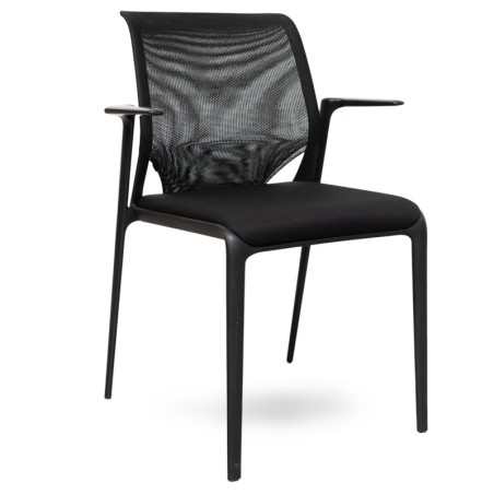 Silla Confidente Recepciones Meda Slim de Vitra - Montiel