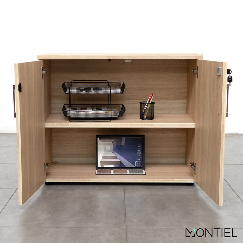 Armario Oficina Madera con Llave de Herpesa - Montiel