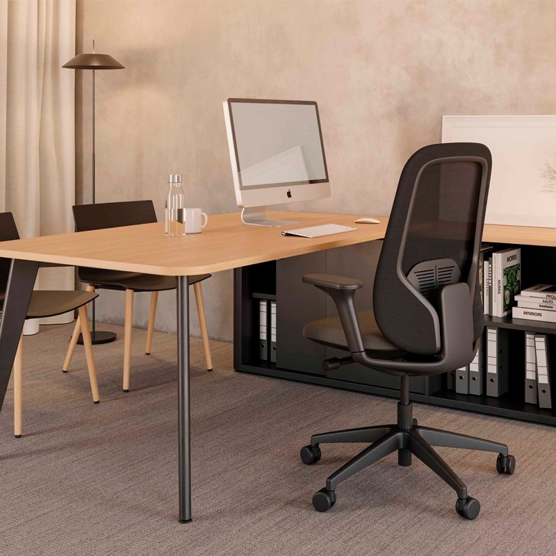 Silla Oficina Respaldo Malla Aura de Dynamobel - Montiel