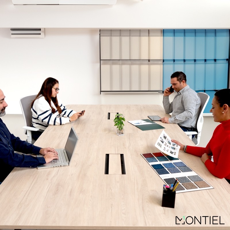 Mesa Reuniones Madera Vira de Dynamobel - Montiel