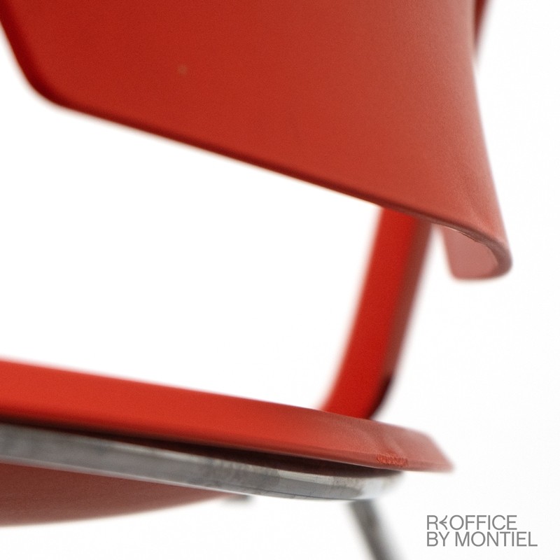 Silla Confidente Roja Very de Haworth - Montiel