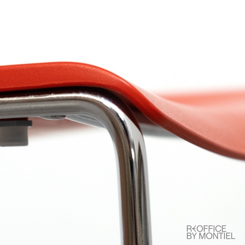 Silla Confidente Roja Very de Haworth - Montiel