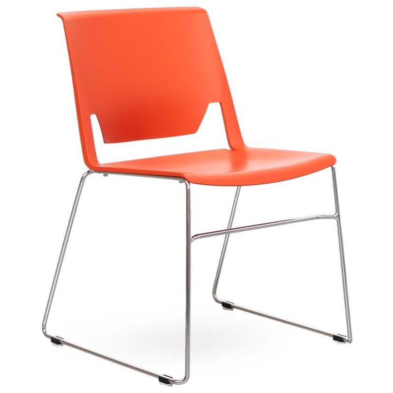 Silla Confidente Roja Very de Haworth - Montiel