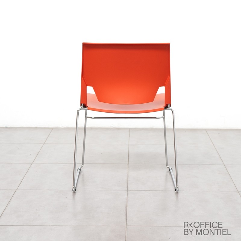 Silla Confidente Roja Very de Haworth - Montiel