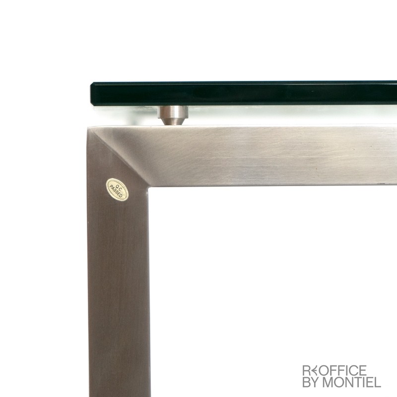 Escritorio cristal transparente para Oficina - Montiel