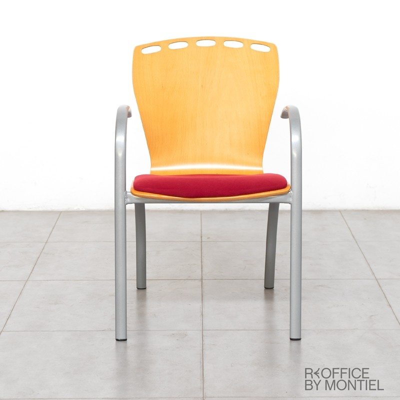 Sillas Confidente Madera y Tela MM1387 - Montiel