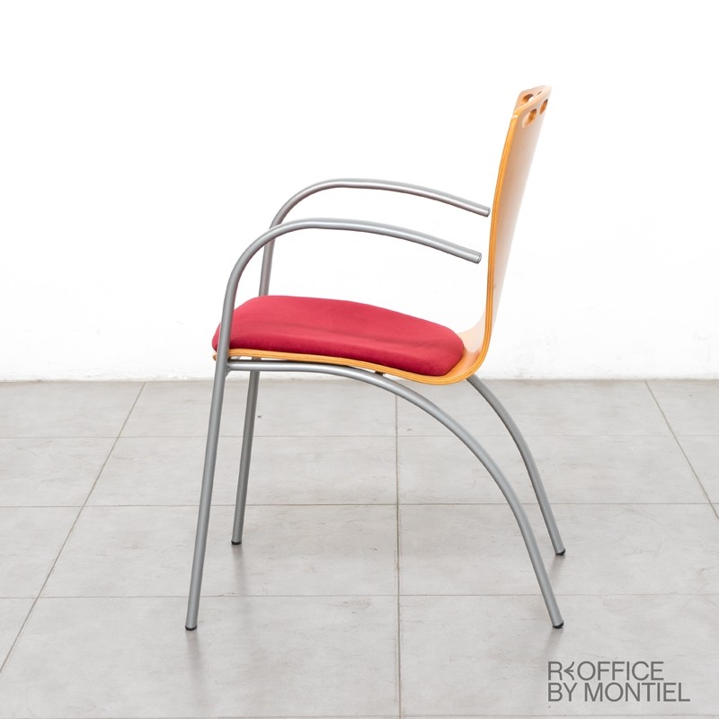 Sillas Confidente Madera y Tela MM1387 - Montiel