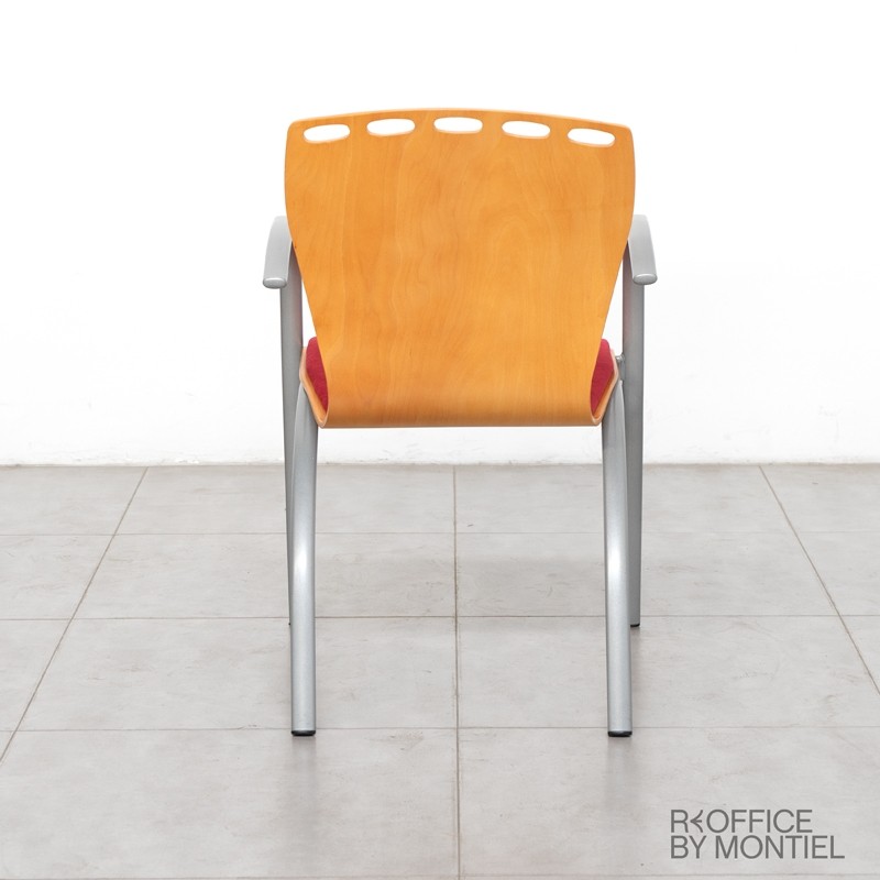 Sillas Confidente Madera y Tela MM1387 - Montiel