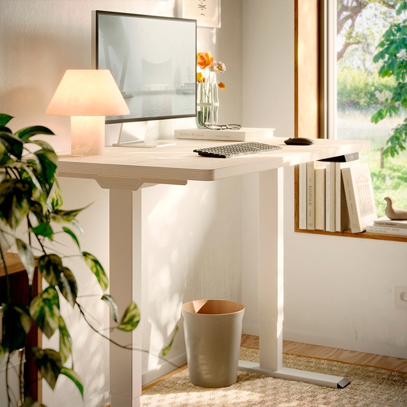 Mesa Escritorio Elevable Madera Eleva Go - Montiel