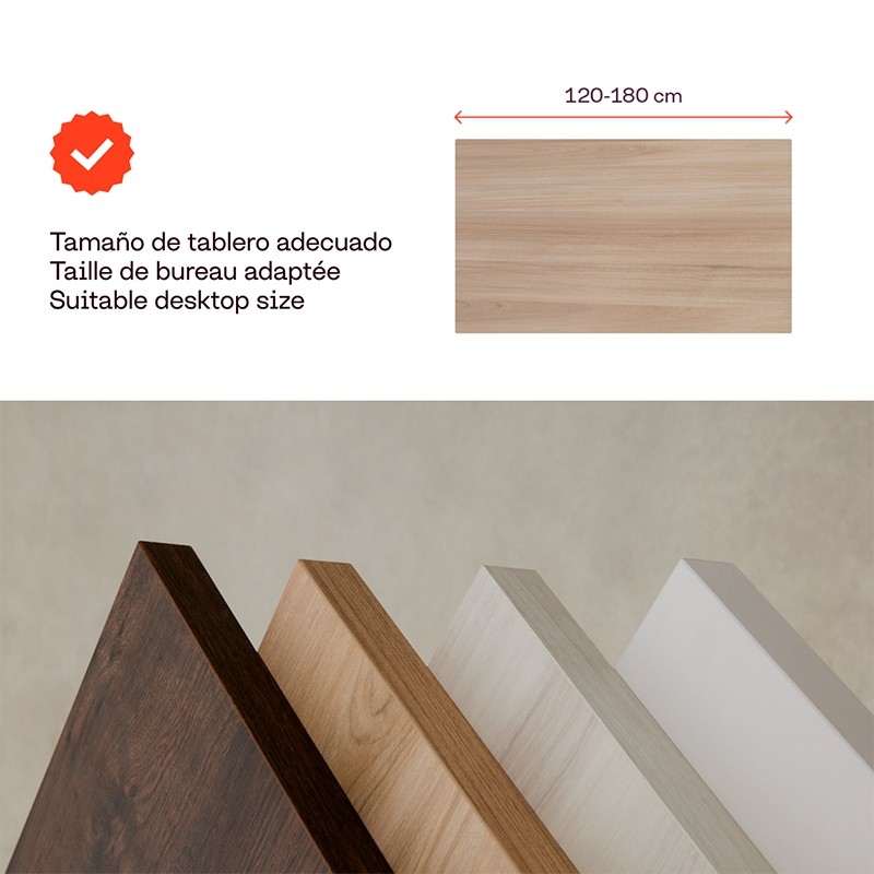 Mesa Escritorio Elevable Madera Eleva Go - Montiel