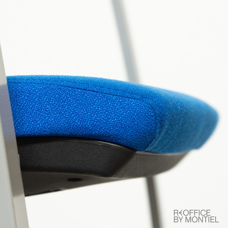 Silla Confidente Oficina Azul MM1410 Montiel - OUTLET