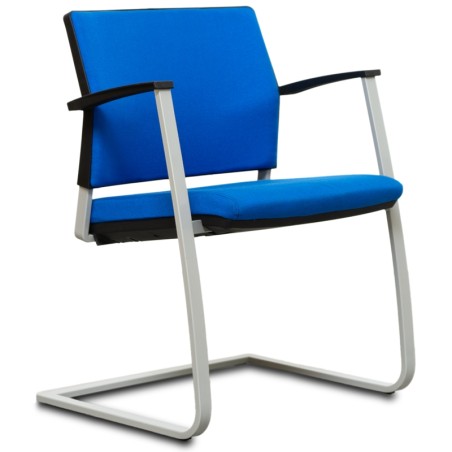 Silla Confidente Oficina Azul MM1410 Montiel - OUTLET